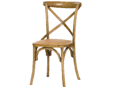 WCBC-2 Wood Cross Back Chair