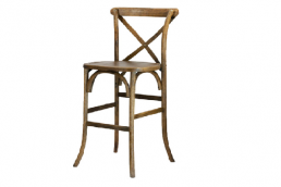 WCBC-3 Wood Bar Cross Back Chair