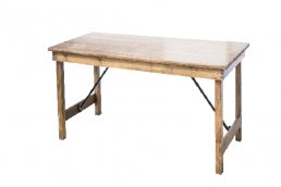 FMT-1 Wood Farm Table