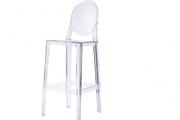 BPC-1-MO Plastic Chair-  Bar Ghost (Monoblock)