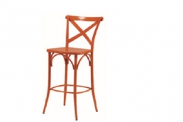 MBS-6 Bar Crossback Chair (Metal)