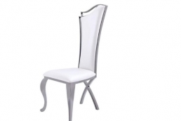 SLC-9 Stainless Modern Cross Legs Chair