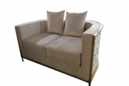 SSF-1  2-Seater Stainless Sofa