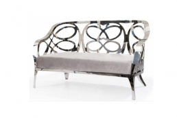 SSF-6 2-Seater Stainless Sofa