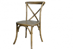 WCBC-1 Wood Cross Back Chair