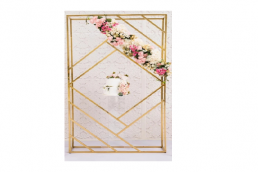 MFB-45 Metal Flower Backdrop