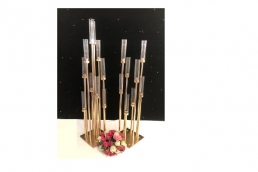 MCL-1-8  8 Arms Metal Candelabra