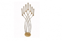 MCL-2-7 7 Arms Metal  Candelabra 