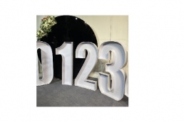ANM-6_120cm Acrylic Big Numbers