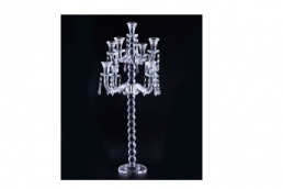 CCL-2 9 Holders Crystal Candelabra With Hanging Chains