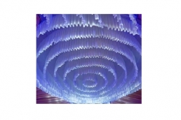 WCD-1-D50 Wedding Ceiling Drape - "Ring"  style