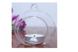 CRB-8 Clear Round Ball- W/O Candle